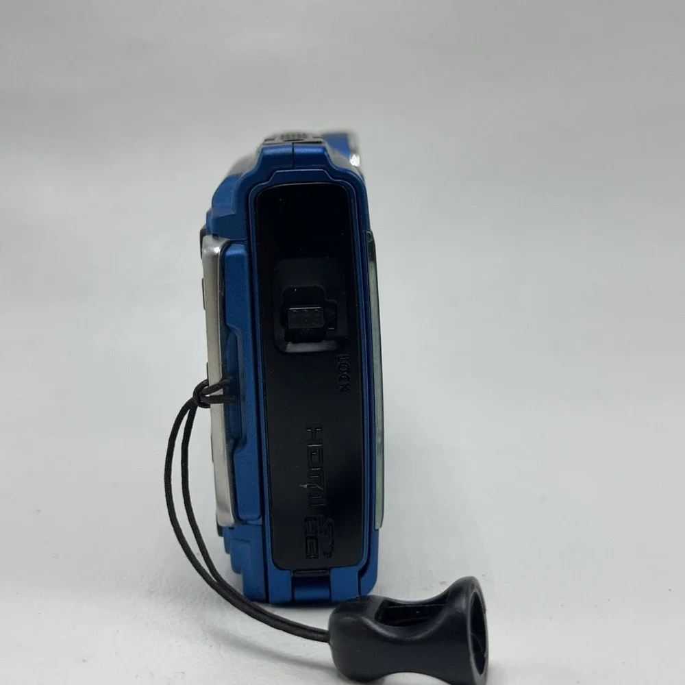 Olympus Stylus Tough-3000 Blue Digital Camera - 12.0 MP 3.6x Zoom - Tested